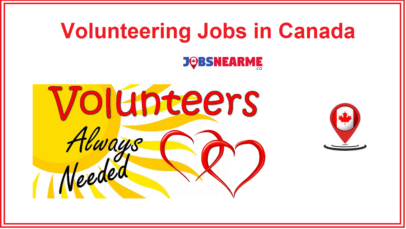 Volunteer Jobs in Canada Jobsnearme